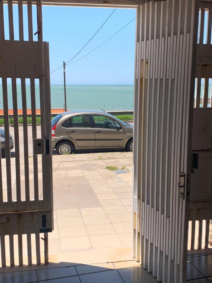 Apartamento Mar del Plata frente al mar Biblioteca Exterior foto